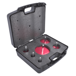 04529 PPRK6 Kit de 6 Piezas de Herramientas para Abrir Orificios en Tuberías de Plástico, Compatible con Taladros Estándar de 1/2'', para Accesorios de Conductos PPR75 PPR400 - Product Image 2