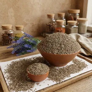 Semillas de Comino Enteras Secas, Crudas, Alargadas, Especias de Una Sola Hierba, Ingrediente Natural para Sazonar - Product Image 3