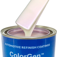 Peinture de voiture blanche perle métallisée couleur blanche perle peinture automatique couleur cristal blanche perle peinture de voiture pour voiture