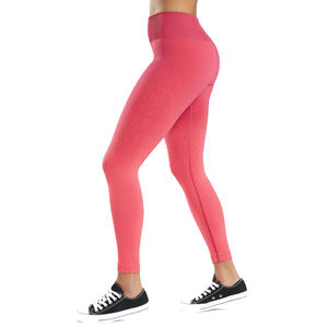 Leggings de Yoga Rosa Coral de Cintura Alta, Sin Costuras, Sólidos, Transpirables, para Mujer, Compresión, Gimnasio, Ropa Deportiva Personalizada - Product Image 3