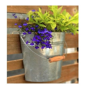 Pot de fleurs en métal durable pour usage extérieur, décoration de jardin, pièce d'appoint pour la maison - Product Image 6