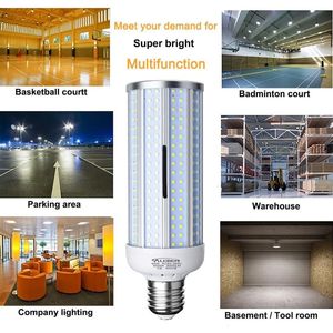 หลอดไฟ LED ขนาดใหญ่ 80 วัตต์ 8000 ลูเมน 6500K แสงขาวกลางวัน AC 85V-265V ขั้วโมกุล E39 8000 ลูเมน 6500K แสงขาวกลางวัน - Product Image 5