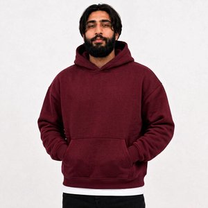 Custom Cotton <b>Pullover</b> <b>Mens</b> Sweatshirt Supplier Heavyweight Fleece Streetwear Private Label US Wholesale Buyers - Product Image 2