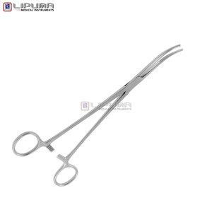 Pince thoracique F.0 en acier inoxydable chirurgical de qualité supérieure, 24 cm, manuelle, instruments médicaux cardiovasculaires, norme de sécurité MOL - Product Image 5