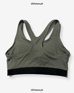Girls' Yoli Dot Pattern <b>Cross</b> Back Sports Bra Crop <b>Top</b> Set Comfortable Spandex/Nylon Zero Steel Ring Removable Chest Pad - Product Image 4