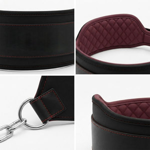 Ceinture de musculation unisexe en néoprène avec logo personnalisé, idéale pour la musculation, l'haltérophilie, le soulevé de terre et l'utilisation avec haltères – Prix de gros - Product Image 2
