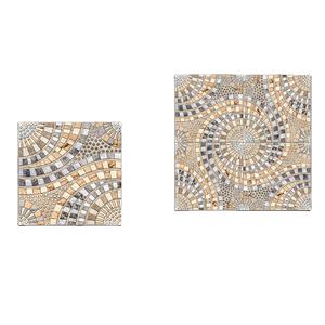 Carrelage de porcelaine pour sol extérieur en béton antidérapant homogène 40x40cm - Product Image 1