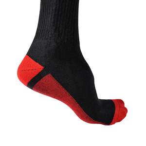 Anti-Slip Breathable Eco-Friendly <b>Wool</b>/Nylon Knee-High Athletic <b>Socks</b> for Winter Sports & Casual Use-Adult Men - Product Image 2
