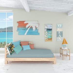 ปลอกหมอนนุ่มพิเศษน้ำหนักเบาขนาดมาตรฐานดูแลง่ายตกแต่งงานศิลปะสำหรับเคสเบาะเบสขนาดเล็ก - Product Image 5