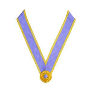 ชุดเครื่องราชอิสริยาภรณ์มัสแตนิก ชุดปลอกคอและผ้ากันเปื้อนมัสแตนิก ปลอกคอมาสเตอร์เมสัน ปลอกคออดีตพระสัตว์สูง ปลอกคอมาสเตนิกปักลายตามสั่ง - Product Image 2