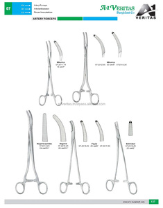 High Quality A-1 VERITAS Schindller Arteryy Forceps 20 cm Stainless Steel Surgical Reusable CE Instruments | needle holder - Product Image 6