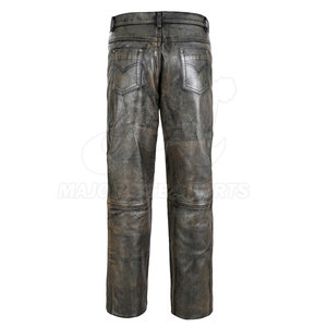 Fashion Wears Men Leather Pants Durable Material Comfortable Fit Perfect For All Seasons And Occasions For Best Sale - Product Image 2