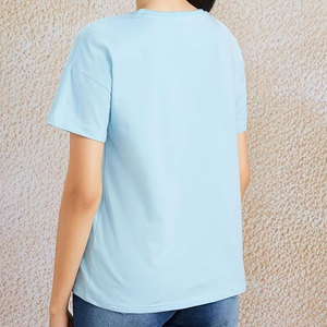 Best Seller High Quality Soft Breathable New Arrival Top Trendy Regular Slim Lightweight Comfortable Custom Logo Printed Shirt - Product Image 2