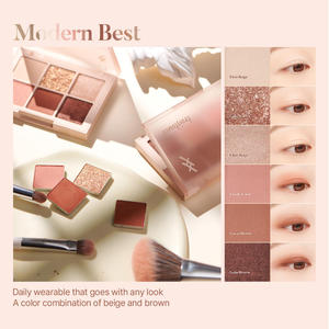 TROISTOUCH Make Mood <b>Eye</b> Palette 01 Modern Best Soft Blend Korean Matte Glitter <b>Eye</b> Makeup Palette Set - Product Image 4