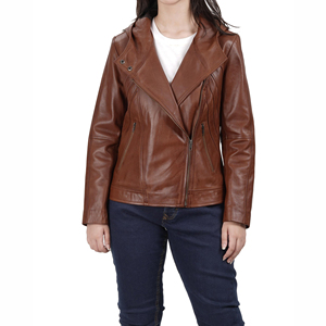 Veste en cuir pour femme de fabrication professionnelle à vendre, meilleure qualité, vêtements décontractés, manches longues, vestes en cuir pour femmes - Product Image 6