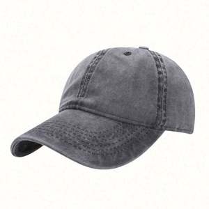 Gorra de Béisbol Personalizada de 6 Paneles con Logotipo de Goma PVC, Unisex, Impermeable, de Alta Calidad, Estilo Desgastado - Product Image 5
