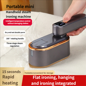 Nuevo Vaporizador de Ropa Portátil y Plancha de Vapor Plegable Eléctrica con Apagado Automático y Vapor de Impacto de 1200W para Uso Doméstico y Hotelero - Product Image 4