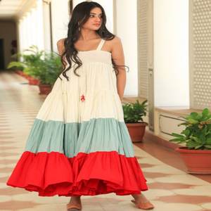 Venta al por mayor Primavera Verano 2025 Casual Sencillo Tejido Teñido Color Sólido Ecológico Transpirable Sexy Sin Espalda Abertura Lateral Sin Mangas - Product Image 5