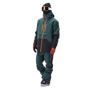 Traje de Nieve Impermeable y Transpirable Polartec, Ropa de Invierno, Traje de Esquí de una Pieza con Cremallera y Lana para Hombre, Talla Grande 2025 - Product Image 1