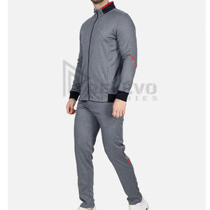 Nouvel ensemble de survêtement technique en molleton pour homme, 100 % coton, 450 GSM, haute qualité, prix bas - Product Image 4