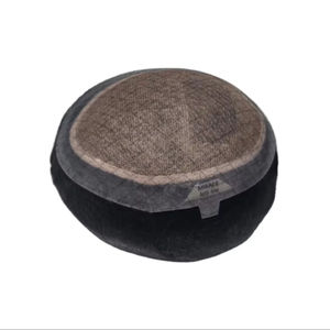 Perruque Taz Hair de haute qualité en cheveux Remy indiens, ondulée, pour hommes, avec base monofilament douce, système de toupet fabriqué au Bangladesh, ondulations profondes et lâches - Product Image 3