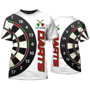 Camisetas Gráficas de Moda con Diseño de Dardos, Camisetas Deportivas con Nombre de Equipo Personalizado, Impresión 3D, Uniformes de Equipo de Verano de Gran Tamaño - Product Image 2