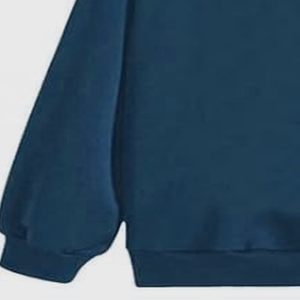 Sudadera de Cuello Redondo para Hombre de Alta Calidad, con Forro de Invierno, Bordado Sólido, Técnicas de Bordado, Mangas Largas, Algodón - Product Image 3
