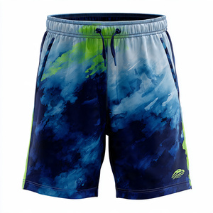 Shorts de sport et d'entraînement pour hommes, respirants, à séchage rapide, personnalisables par sublimation - Product Image 6