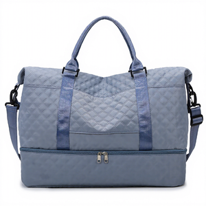 Bolsa de Viaje Acolchada Azul Marino con Compartimento Inferior para Zapatos - Product Image 3