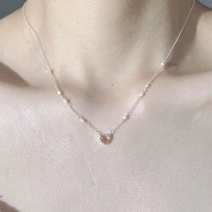 สร้อยคอเงินแท้ Nalan S925 ประดับมุกสังเคราะห์ลายท้องฟ้าเต็มดาว ดีไซน์หรูหรา สร้อยคอแบบคล้องไหปลาร้า รุ่น Y00097 สร้อยคอจี้สวยงาม - Product Image 3