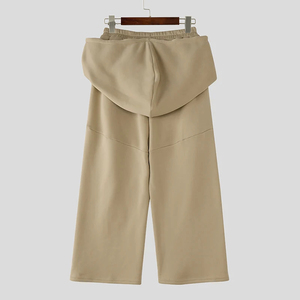 Custom Grey Baggy Sweatpants Men Oversized Joggers <b>Drawstring</b> Loose Fit Streetwear Casual Lounge Pants OEM ODM - Product Image 5