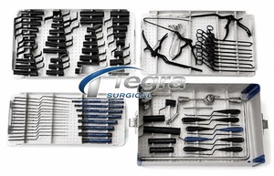 Sistema de Retractores Tubulares MIS de Calidad Premium, Juego Completo con Recubrimiento Negro, Instrumentos Quirúrgicos Ortopédicos para Cirugía de Columna, CE ISO - Product Image 2