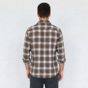 Wholesale <b>Men</b> Nightwear Flannel <b>Shirt</b> Button Down Plaid Sleeping <b>Shirt</b> Winter Wear Flannel Sleep Top <b>Men</b> Full Sleeve <b>Night</b> <b>Shirt</b> - Product Image 4