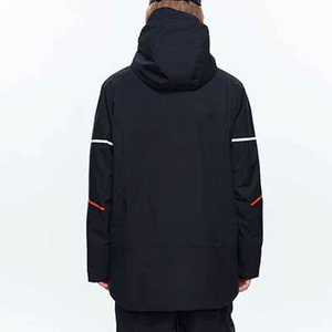Veste de ski/snowboard imperméable pour homme, fermeture éclair, écologique, coupe-vent, respirante, à capuche, pour l'extérieur - Product Image 6