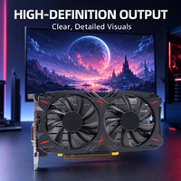 Nouvelle carte graphique de jeu GTX 960M 8 Go DDR5 128 bits à double ventilateur 4K PCI Express 3.0 X16 pour PC de bureau