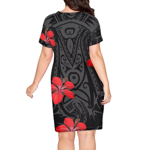 Vestido de Noche para Mujer con Estampado Tribal, Diseño Personalizado, Ropa para Ceremonia de Apertura, Vestidos Casuales Nuevos - Product Image 3