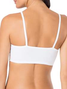 Bralette Natural Ease para Mujer, Tejido Suave, Ecológico, Transpirable, Elástico, Ajuste Delicado, Cómodo, Estilo Minimalista - Product Image 2