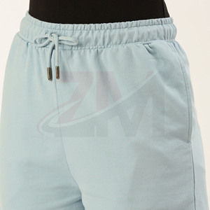 Shorts décontractés pour femmes avec logo personnalisé, nouvelle collection, design tendance, rayures contrastées, cordon de serrage, prix d'usine du fabricant - Product Image 5