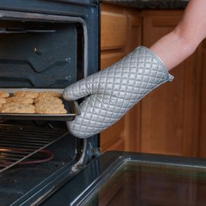 Gant de four matelassé 100% coton résistant à la chaleur pour la cuisine - Product Image 2