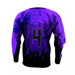 Maillots de paintball personnalisés en polyester respirant de haute qualité, nouveau style, meilleur prix, imprimés numériquement, les plus vendus 2026 - Product Image 5