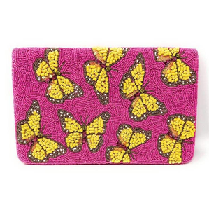 Porte-monnaie élégant en perles brodé, petit sac à main pour pièces de monnaie et cartes au meilleur prix - Product Image 3