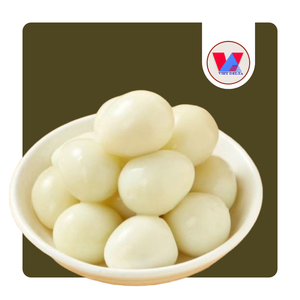 HUEVOS DE CODORNIZ ENLATADOS ECOLÓGICOS DE 15 OZ EN SALMURAN, HUEVOS DE CODORNIZ COCIDOS Y PELADOS, PREPARACIÓN RÁPIDA PARA SALADAS ASIÁTICAS Y APERITIVOS - Product Image 1