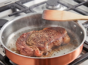 High Quality Copper Sauce <b>Pan</b> Stainless Steel Handle Heat Resistant Minimalist Design For Gas And Induction Cooker Without <b>Lid</b> - Product Image 3