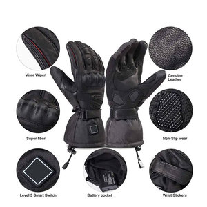 ถุงมือขับขี่มอเตอร์ไซค์ ECONEX SPORTS ป้องกันการลื่น ออกแบบพิเศษ ป้องกันนิ้วมือเต็มรูปแบบ ให้ความอบอุ่น เป็นมิตรกับสิ่งแวดล้อม ใช้ได้ทุกฤดู ผลิตจากหนัง - Product Image 3