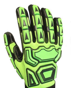 Par de Guantes de Trabajo Grandes de Poliéster y Nailon de Doble Capa de Secado Rápido para Construcción, Jardinería, Trabajo Pesado, Ciclismo de Verano y Actividades al Aire Libre - Product Image 5