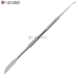Spatule de modelage en acier inoxydable pour la sculpture de la cire, outil de laboratoire dentaire pour le façonnage et la sculpture de la cire dans les procédures de laboratoire dentaire - Product Image 5