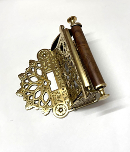 Victorian Ornate Solid Brass <b>Toilet</b> Paper <b>Holder</b> Elegant Bathroom Decor Antique Brass <b>Toilet</b> <b>Roll</b> <b>Holder</b> <b>Wall</b> <b>Mounted</b> - Product Image 4