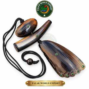 New Design Stylish Ox & Buffalo Horn Pendant Necklace Buffalo Necklace <b>for</b> Gifting Use <b>for</b> <b>Sale</b> by Falak <b>World</b> Export - Product Image 4