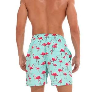 กางเกงขาสั้นลำลองพิมพ์ลายสำหรับผู้ชายกางเกงขาสั้นออกกำลังกายเล่นฟิตเนสใส่สบาย - Product Image 6