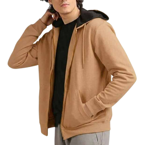 Hot Selling 100% Cotton Hoodie for Men Heavyweight Winter Pocket Custom Design High Quality Regular Fit Customized Men Hoodie - Product Image 5